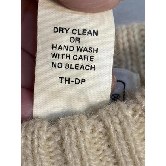 Woolrich Fair Isle Wool Sweater Vintage Small - Picture 4 of 12